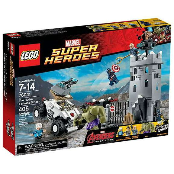 Pre-Owned LEGO Marvel Super Heroes Avengers The Hydra Fortress Smash Exclusive Set #76041