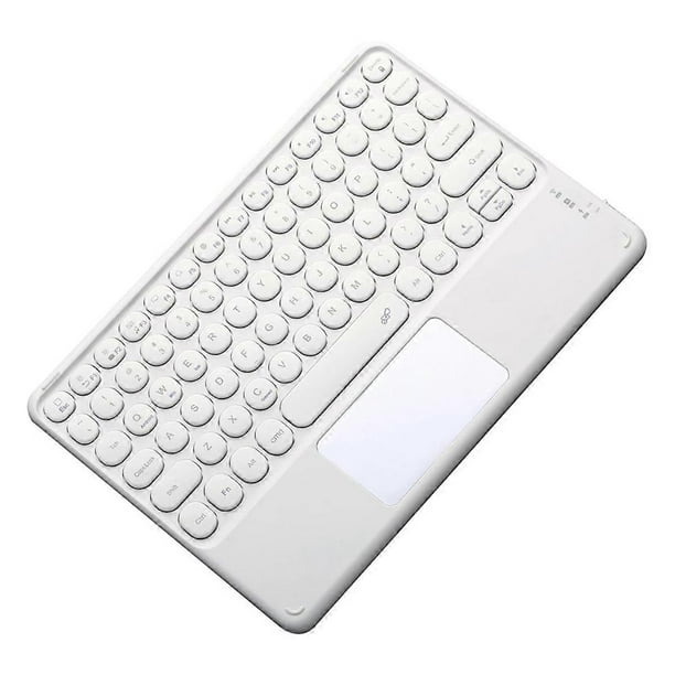 Wireless Bluetooth Keyboard Mini 78 Keys Gaming Office Rechargeable Keyboard Touchpad for Pad PC Tab