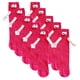 thumbnail image 1 of Medias 3D Creativas MagSoxRed 5Pares Rojo 5-9.5US Animados Calcetines Tubo Medio Magnéticos Poliéster., 1 of 3