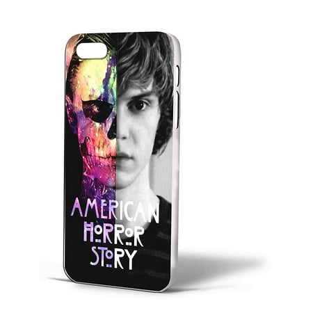 Ganma American Horror Story Tate Langdon Evan Peter Case For iPhone Case (Case For iPhone 5C White)