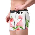 thumbnail image 2 of Susaid Hello Summer Gnome Print Men's Mesh Boxer Briefs Cooling Breathable Sports Underwear Wide Waistband Boxer Briefs W/Fly-X-Large, 2 of 5