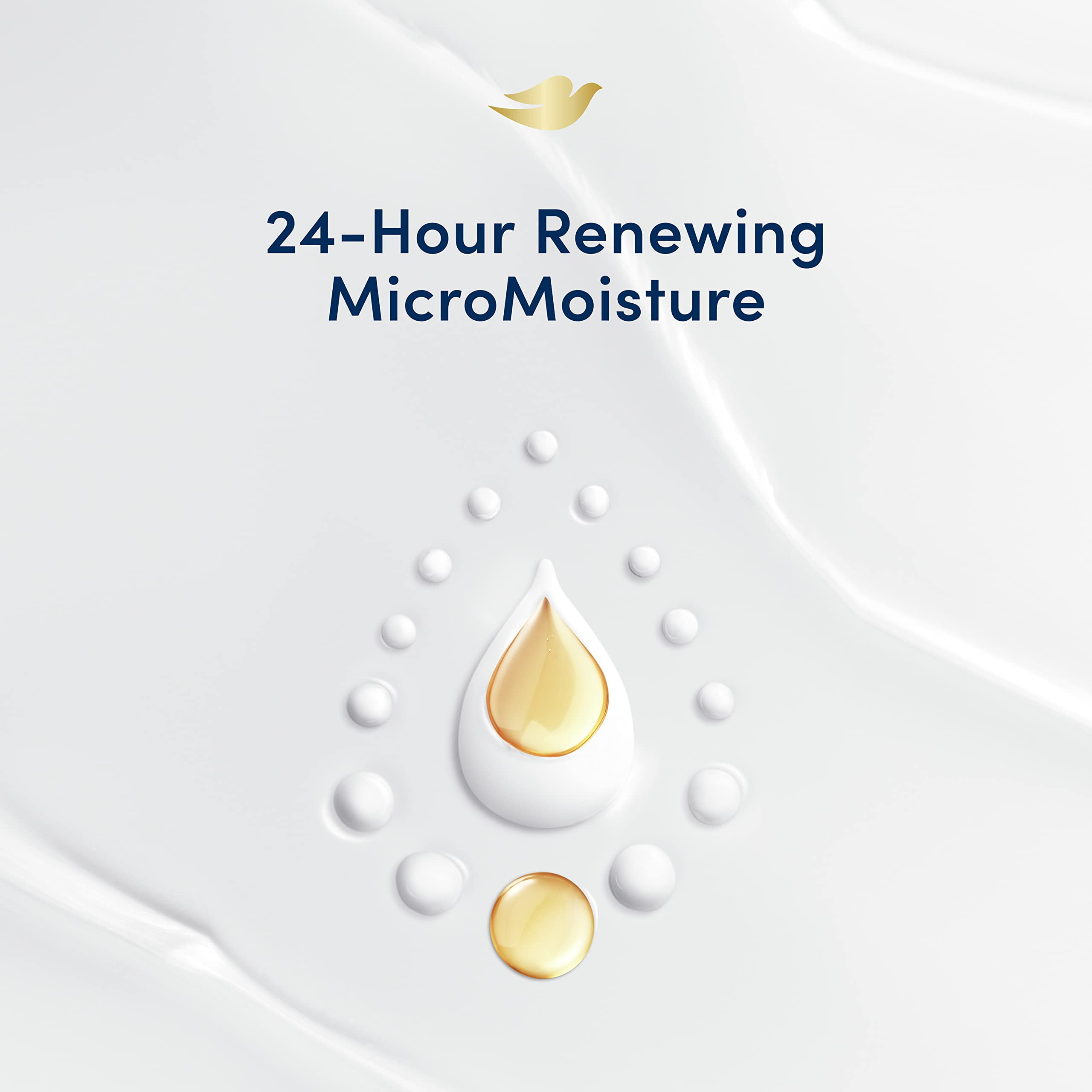Dove Body Wash With Pump Relaxing Lavender Oil & Chamomile 3 Count For Renewed, Healthy-Looking Skin Gentle Skin Cleanser With 24Hr Renewing Micromoisture 30.6 Oz