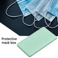 thumbnail image 3 of Organizador Caja de almacenamiento a prueba de polvo para mascarilla portátil (Verde 19x11cm) Tmvgtek Libre de BPA, 3 of 4