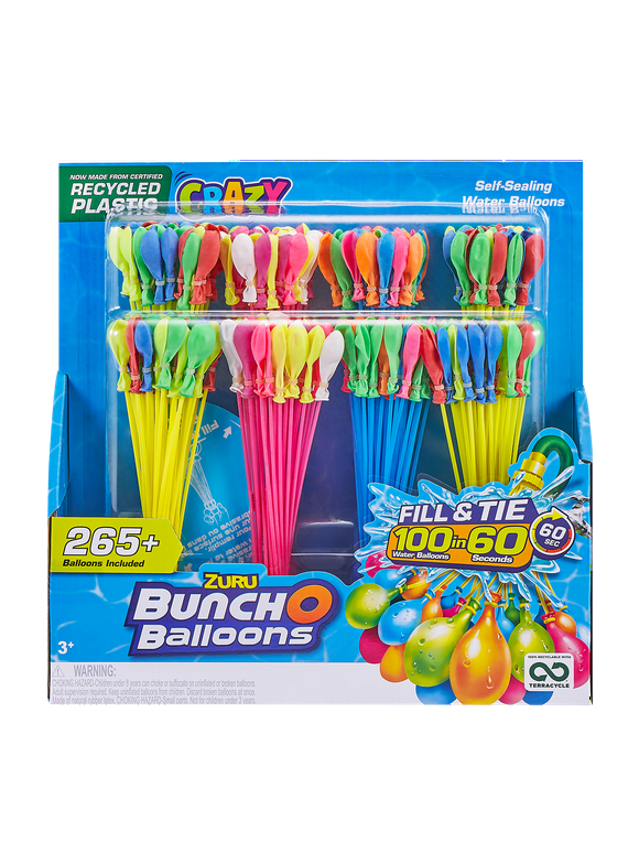 Water Balloons in Bubbles & Water Balloons