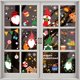 thumbnail image 4 of uds pegatina de cristal para ventana pegatina de Papá Noel decoración de Año Nuevo A Afortunado Sencillez, 4 of 5