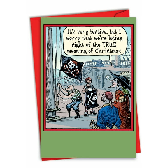 Reindeer Problems: Funny Christmas Greeting Card