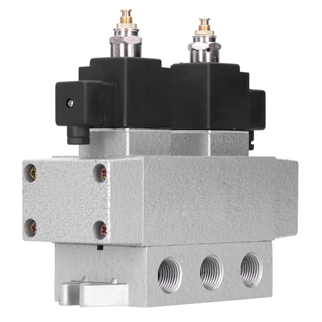 Válvula solenoide de 3 Posiciones ANGGREK Control Eléctrico Doble G1/2 K35D2H-15