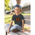 thumbnail image 2 of Monarch Butterfly Art T-Shirt Juniors -Image by Shutterstock,  x-Large, 2 of 4