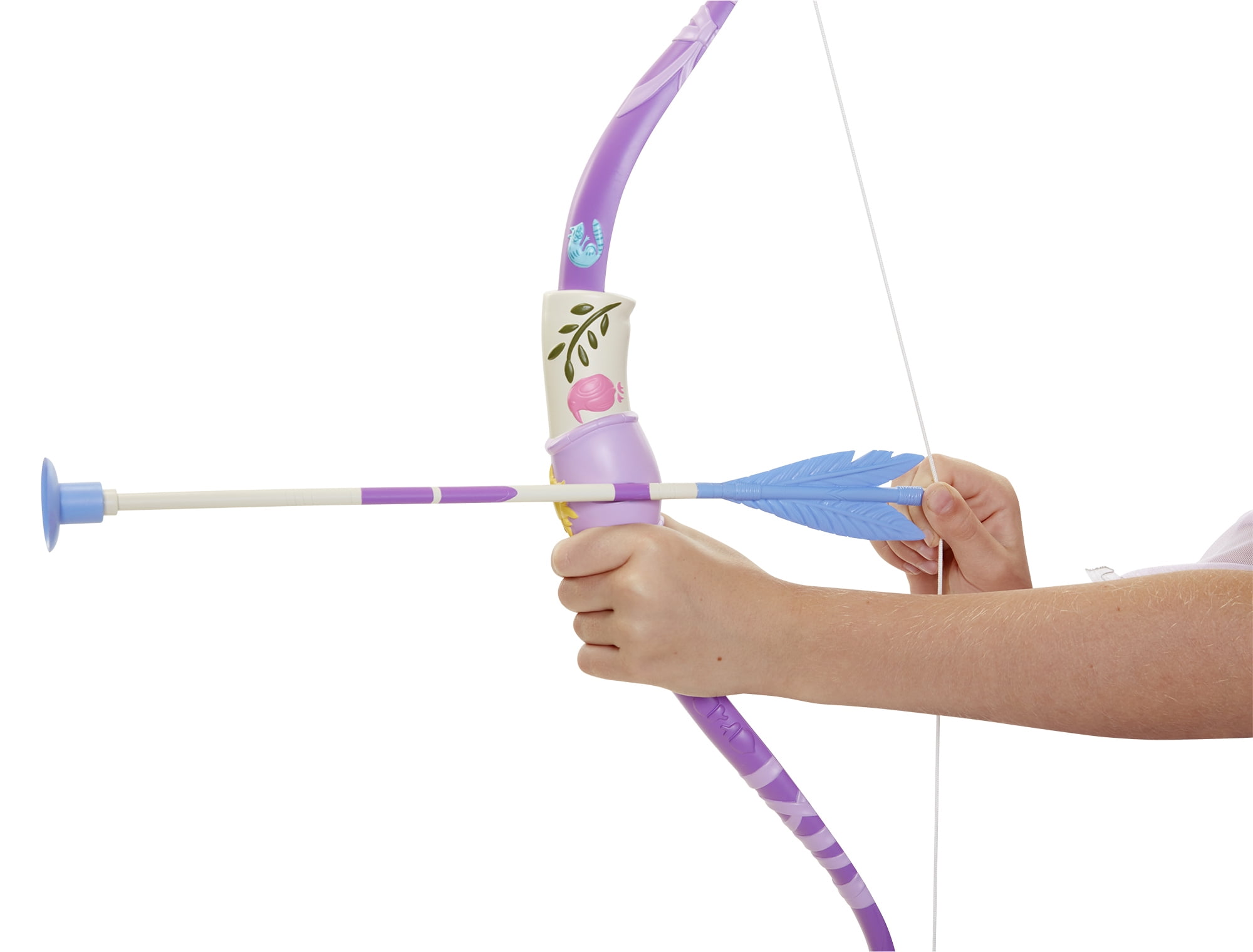 Disney Princess Rapunzel Bow and 3 Arrows Archery Role Play Toy for Child Ages 3+