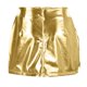 thumbnail image 2 of Gibobby ganchos para faldas con pinzas color sólido sexy flecos tachonado oro paquete corto cadera minifalda(Dorado, M), 2 of 5