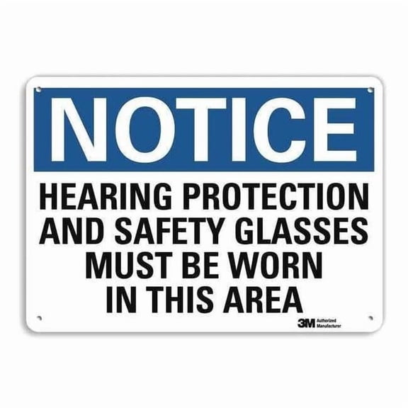 Lyle Notice Sign,10 inx14 in,Aluminum U5-1263-RA_14X10