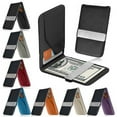 thumbnail image 2 of NUZYZ New Arrivel Men's Faux Leather Money Clip Slim Wallet ID Credit Card Holder, 2 of 7