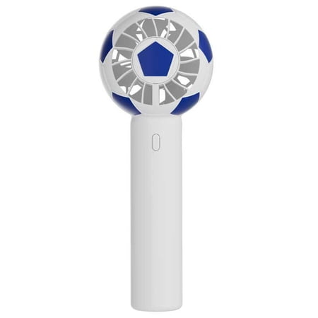 USB Powered Small Handheld Fan Shaped Like Football 3 Variable Speeds Lightweight Portable Device For Hot Days