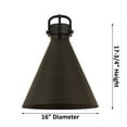 thumbnail image 5 of Innovations Lighting - Newton Cone - 1 Light Stem Hung Pendant In Industrial, 5 of 5