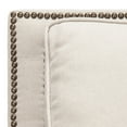 thumbnail image 3 of SAFAVIEH Karsen Club Chair With Brass Nail Head Taupe, 3 of 5