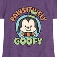 thumbnail image 3 of Disney - Pawsitively Goofy - Toddler & Youth Girls Short Sleeve Graphic T-Shirt, 3 of 5