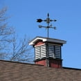 thumbnail image 2 of Metal Weathervane With Arrow Ornament, Garden H stake Weather Vane Wind Vane Professional Measuring Tool Wind Direction Indicator,35 * 50cm, 2 of 4