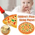 thumbnail image 5 of Juguete de cocina y corte de pizza para fiestas de bebés y niños | Regalo de simulación | Cumpleaños, 5 of 5