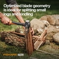 thumbnail image 4 of 8 lb. Splitting Maul - 36" Shock-Absorbing, Comfort Grip Handle - Rust Resistant Forged Steel Blade - Wood Splitter Maul for Hardwood - Split Wood for Campfires - Bushcraft Gear, 4 of 10