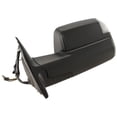 thumbnail image 5 of Driver Towing Mirror Compatible with 2015-2018 Ram 2500 3500 Power Folding Power Glass Heated Blind Spot Signal Puddle Light Textured 68412883AC CH1320401, 5 of 5