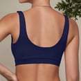 thumbnail image 4 of Xijirk Bras for Women U Neck Sports Bra Seamless Wireless Comfort Support Bra for Yoga Workout Swim Bikini Top Activewear Sports Bras,S, 4 of 6