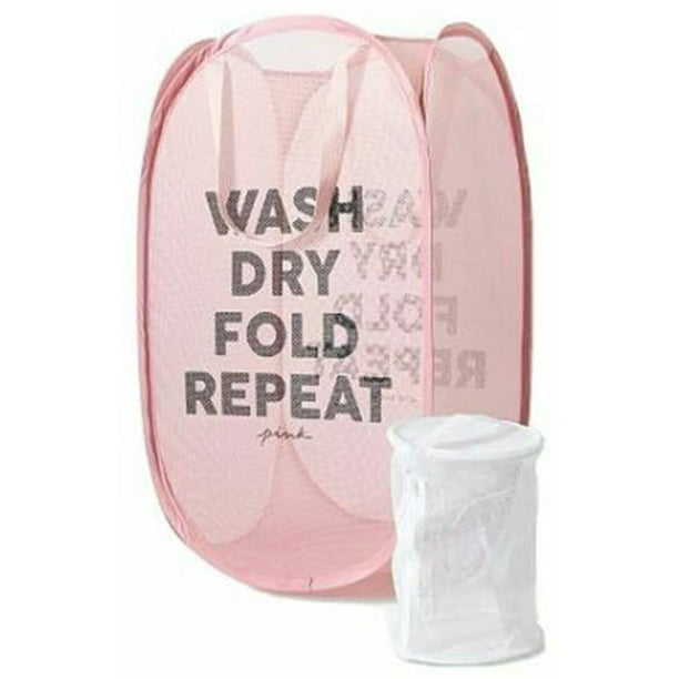 Victoria's Secret PINK Laundry Basket and Intimates Bag NWT - Walmart.com