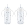thumbnail image 1 of Vaso para Beber NUK con Pajilla para Aprender 10oz Paquete de 2 para Niños Pequeños, 1 of 7