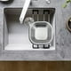 thumbnail image 2 of Colador de acero inoxidable, lavabo de gran capacidad, lavabo para lavar verduras, cuenco para escurrir arroz y frutas, 2 of 4