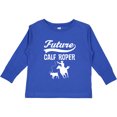 thumbnail image 3 of Inktastic Calf Roping Rodeo Future Cowboy Boys Long Sleeve Toddler T-Shirt, 3 of 5