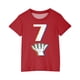 thumbnail image 3 of Blusas y camisas de manga corta con cuello redondo para niños pequeños, niños y niñas, camisetas estampadas de moda, lindas camisetas de manga corta con cuello redondo y estampado, blusa para niña, 3 of 7