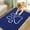 Navy, variant on Buganda Dog Door Mats for Muddy Paws, Washable Dirt Trapper Front Door Rugs, Non-Slip Absorbent Chenille Indoor Doormats(30"x20", Grey)