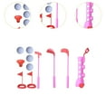 thumbnail image 6 of amleso Kids Golf Set Toys Educational Garden Game Gifts Mini Golfs Play Set Kids Golf Club for Girls Toddlers Ages 3 4 5+ pink, 6 of 10