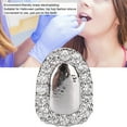 thumbnail image 3 of Single Tooth, Hip Hop Teeth Bling Teeth Accessory Decoration for Teeth Rapper Costume Cosplay Single Tooth, 3 of 7