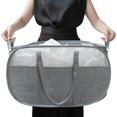 thumbnail image 1 of Cesto de ropa Benjun, plegable, catiónico, plegable, gris, 1 of 6