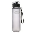 thumbnail image 4 of Cateissary Botella de agua Taza de plástico portátil para beber A prueba de fugas Deportes Viajes Drinkware Botella al aire libre, Negro, 560ML Type2 NO2 Cateissary HA004187-06, 4 of 6