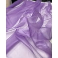 thumbnail image 3 of Sheer Organza Fabric by the Yard for Sewing Fashion Wedding Dress DIY Event Decorations, 60’’ Wide Sparkle Silky Crystal Organza Fabric (Lavender, 4 Yard), 3 of 5