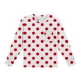 thumbnail image 7 of YUNAFFT Girls Long Sleeve Blouse Floral Print Round Neck Cotton-Like Comfort Stretchy Fit Casual Playwear 4-12Y, 7 of 7