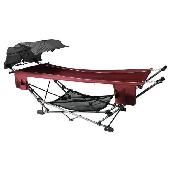 Zenithen Folding Hammock w/ Ext Canopy (#OC582S-BD)