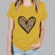 thumbnail image 5 of Blusas de Manga Corta para las Mujeres Divertida Impresión Cuello Redondo Camiseta Vintage, Blusas de Primavera para las Mujeres, 5 of 9