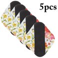 thumbnail image 1 of Menstrual Pad Reusable Washable Bamboo Charcoal Sanitary Pad Mama Cloth Pad, 1 of 10