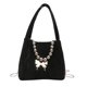 thumbnail image 2 of Bolso de mano de mariposa de textura suave, de alto valor y estilo nicho, novedad de verano 2025, con cadena cruzada que combina con todo., 2 of 2