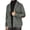 Gray, variant on Mens Cardigan Solid Color Shawl Collar Button Front Long Sleeve Elbow Patch Loose Casual Sweater Cover Up with Pockets