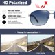 thumbnail image 5 of Gafas de sol KIOYTLIK Trendy Polarized Aviator para hombre UV400, 5 of 8