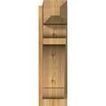 thumbnail image 2 of Ekena Millwork 8"W x 20"D x 28"H Olympic Rough Sawn Craftsman Outlooker, Western Red Cedar, 2 of 4