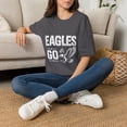 thumbnail image 2 of Eagles Go Freedom Patriotic Vintage Graphic T-Shirt, 2 of 2