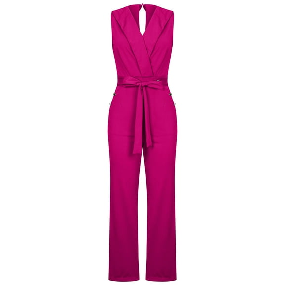 Odeerbi Women Jumpsuit Rompers Overalls Trendy Bandage Solid Cold Shoulder Suspender Cami Pants Zipper Jumpsuit Green