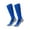 Blue, variant on NORO ARK Unisex Soccer Socks(3–17)Knee-High Breathable Sport Socks With Cushioned Sole for Boys and Girls Green Size 7