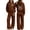 Brown, variant on LvhaoGJOB Big Kids Boys Hoodie and Pants Outfit Set, Black - fleece fabric, ready for print