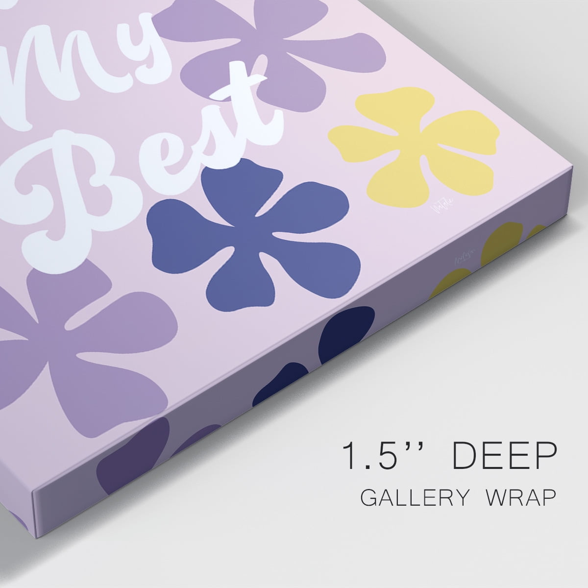 Doing My Best Premium Gallery Wrapped Canvas - Ready to Hang