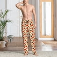 thumbnail image 2 of Pofeuu Halloween Donut Print Men's Pajama Pants, Soft Lounge Pajama Pants with big pockets for Men Plaid Pj Bottoms-Large, 2 of 6